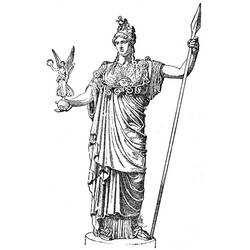 Coloring page: Roman Mythology (Gods and Goddesses) #110012 - Printable coloring pages
