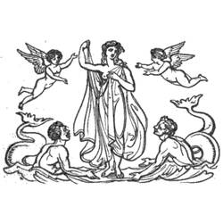 Coloring page: Roman Mythology (Gods and Goddesses) #110035 - Printable coloring pages