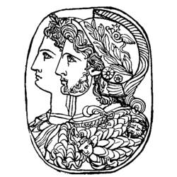 Coloring page: Roman Mythology (Gods and Goddesses) #110119 - Free Printable Coloring Pages