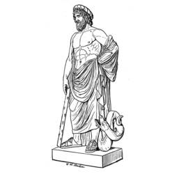 Coloring page: Roman Mythology (Gods and Goddesses) #110144 - Free Printable Coloring Pages