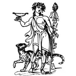 Coloring page: Roman Mythology (Gods and Goddesses) #110197 - Printable coloring pages