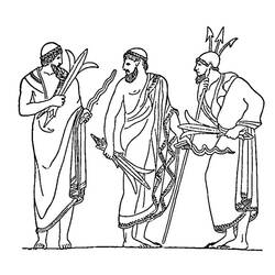 Coloring page: Roman Mythology (Gods and Goddesses) #110313 - Free Printable Coloring Pages