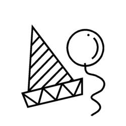 Coloring page: Anniversary (Holidays and Celebrations) #57126 - Free Printable Coloring Pages