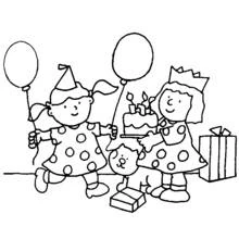 Coloring page: Anniversary (Holidays and Celebrations) #57159 - Free Printable Coloring Pages