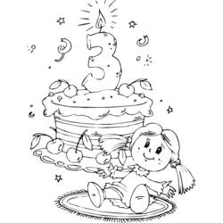 Anniversary (Holidays and Celebrations) coloring page #57181 to print and color