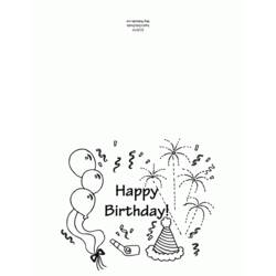 Anniversary (Holidays and Celebrations) coloring page #57323 to print and color