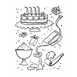 Coloring page: Anniversary (Holidays and Celebrations) #57347 - Free Printable Coloring Pages