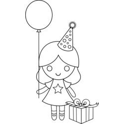 Coloring page: Anniversary (Holidays and Celebrations) #57394 - Free Printable Coloring Pages