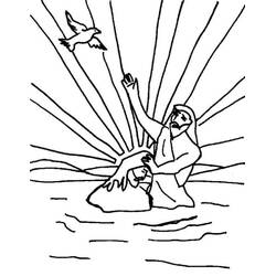 Coloring page: Baptism (Holidays and Celebrations) #210738 - Free Printable Coloring Pages