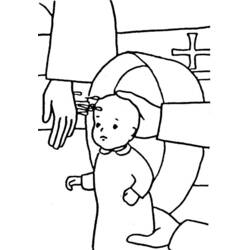 Coloring page: Baptism (Holidays and Celebrations) #57456 - Free Printable Coloring Pages