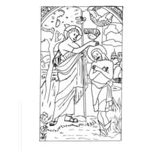 Coloring page: Baptism (Holidays and Celebrations) #57483 - Free Printable Coloring Pages