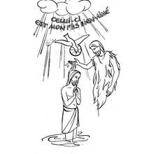 Coloring page: Baptism (Holidays and Celebrations) #57488 - Free Printable Coloring Pages