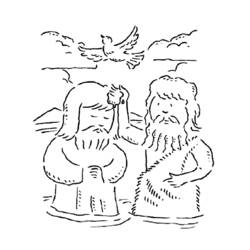 Coloring page: Baptism (Holidays and Celebrations) #57503 - Free Printable Coloring Pages