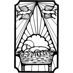 Coloring page: Baptism (Holidays and Celebrations) #57566 - Free Printable Coloring Pages