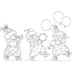Coloring pages: Carnival - Free Printable Coloring Pages