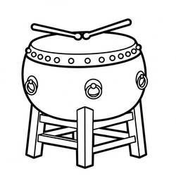 Chinese New Year (Holidays and Celebrations) coloring page #221758 to print and color