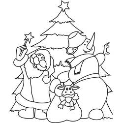 Christmas (Holidays and Celebrations) coloring page #171525 to print and color