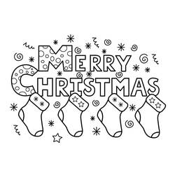 Christmas (Holidays and Celebrations) coloring page #171564 to print and color