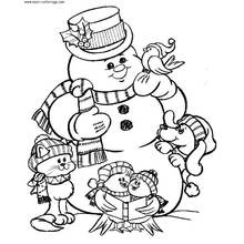 Christmas (Holidays and Celebrations) coloring page #54753 to print and color