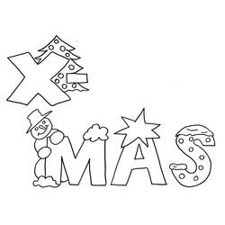 Christmas (Holidays and Celebrations) coloring page #54969 to print and color