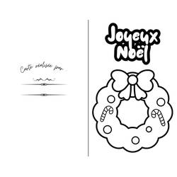 Coloring pages: Christmas Card - Free Printable Coloring Pages