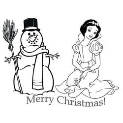 Christmas Disney (Holidays and Celebrations) coloring page #205001 to print and color