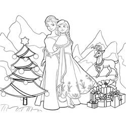 Christmas Disney (Holidays and Celebrations) coloring page #205016 to print and color