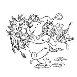 Christmas Disney (Holidays and Celebrations) coloring page #205052 to print and color