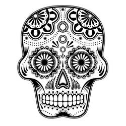 Coloring page: Day of the Dead (Holidays and Celebrations) #60124 - Free Printable Coloring Pages