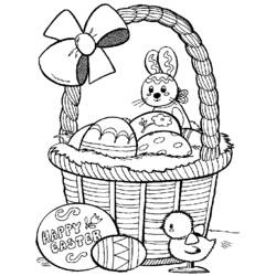 Coloring page: Easter (Holidays and Celebrations) #54347 - Free Printable Coloring Pages
