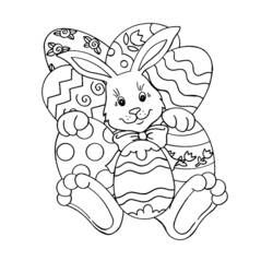 Coloring page: Easter (Holidays and Celebrations) #54352 - Free Printable Coloring Pages