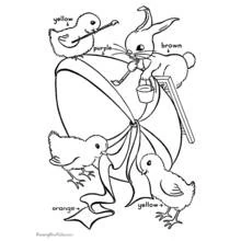 Easter (Holidays and Celebrations) coloring page #54403 to print and color