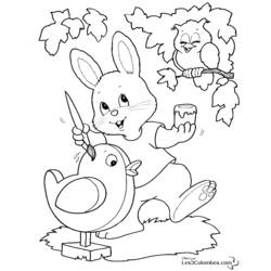 Coloring page: Easter (Holidays and Celebrations) #54411 - Free Printable Coloring Pages