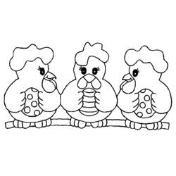 Coloring page: Easter (Holidays and Celebrations) #54422 - Free Printable Coloring Pages