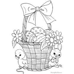 Coloring page: Easter (Holidays and Celebrations) #54432 - Free Printable Coloring Pages