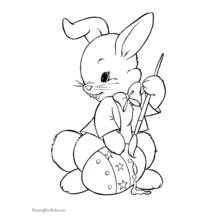 Easter (Holidays and Celebrations) coloring page #54568 to print and color