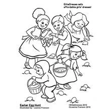 Easter (Holidays and Celebrations) coloring page #54586 to print and color