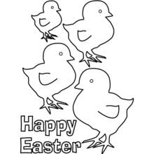 Easter (Holidays and Celebrations) coloring page #54605 to print and color