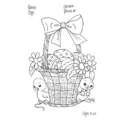 Coloring page: Easter (Holidays and Celebrations) #54665 - Free Printable Coloring Pages