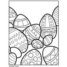 Easter (Holidays and Celebrations) coloring page #54683 to print and color