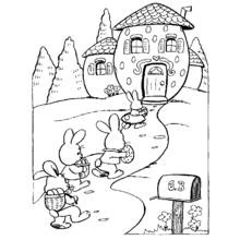 Easter (Holidays and Celebrations) coloring page #54701 to print and color