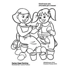 Easter (Holidays and Celebrations) coloring page #54702 to print and color