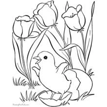 Easter (Holidays and Celebrations) coloring page #54734 to print and color