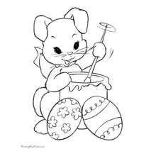 Easter (Holidays and Celebrations) coloring page #54742 to print and color
