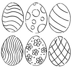 Coloring pages: Easter Egg - Free Printable Coloring Pages