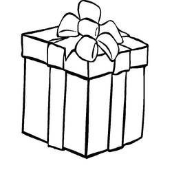 Coloring pages: Gift - Free Printable Coloring Pages
