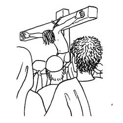 Good Friday (Holidays and Celebrations) coloring page #193921 to print and color
