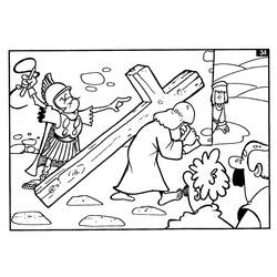 Good Friday (Holidays and Celebrations) coloring page #193922 to print and color