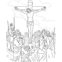 Good Friday (Holidays and Celebrations) coloring page #193926 to print and color