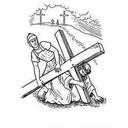 Good Friday (Holidays and Celebrations) coloring page #193930 to print and color